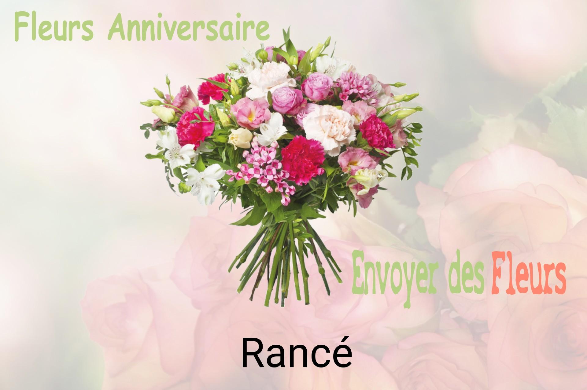 Bouquet de fleurs d’anniversaire livré à Rancé